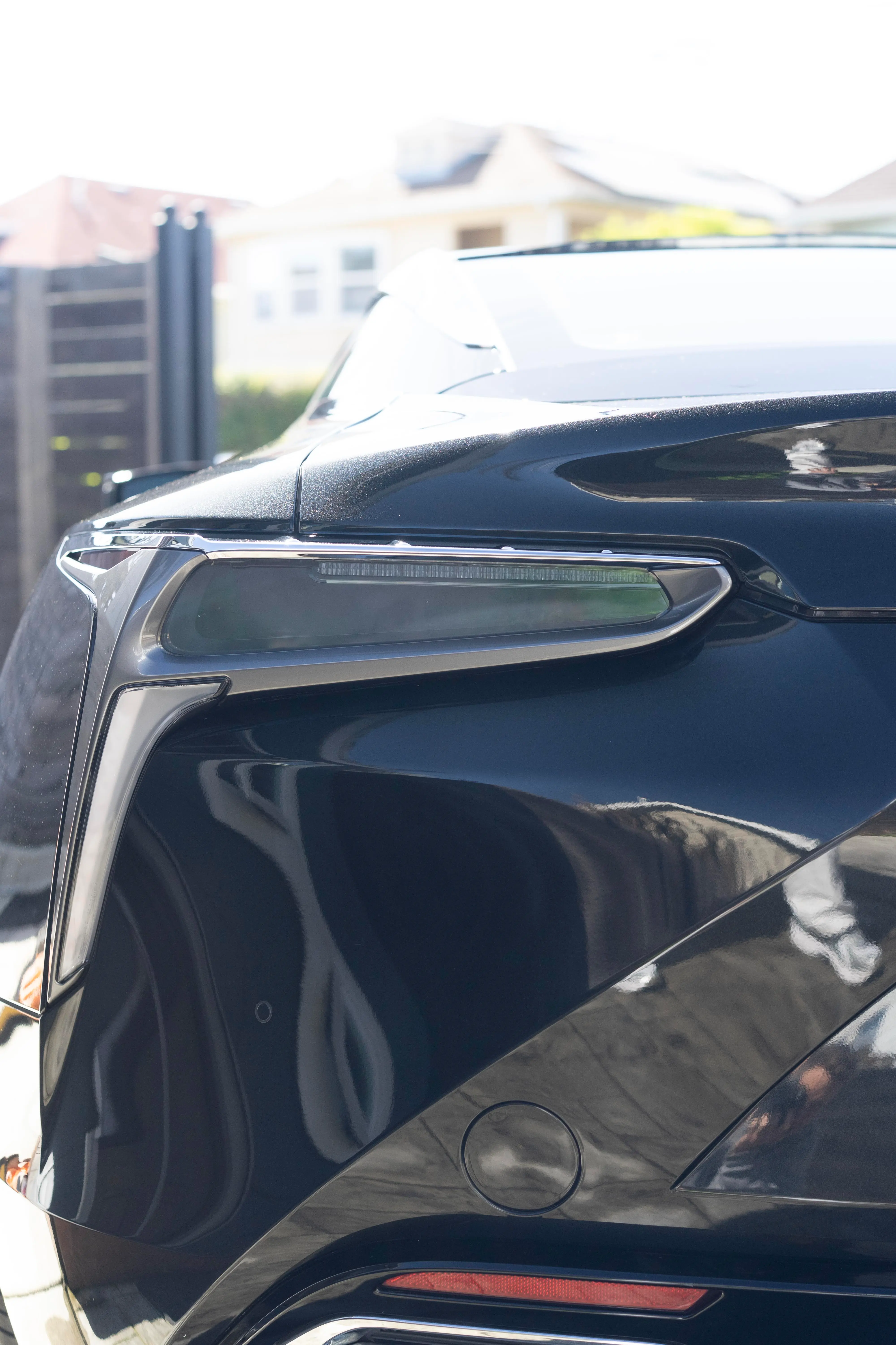 Lexus LC500 with a ceramic-coated finish